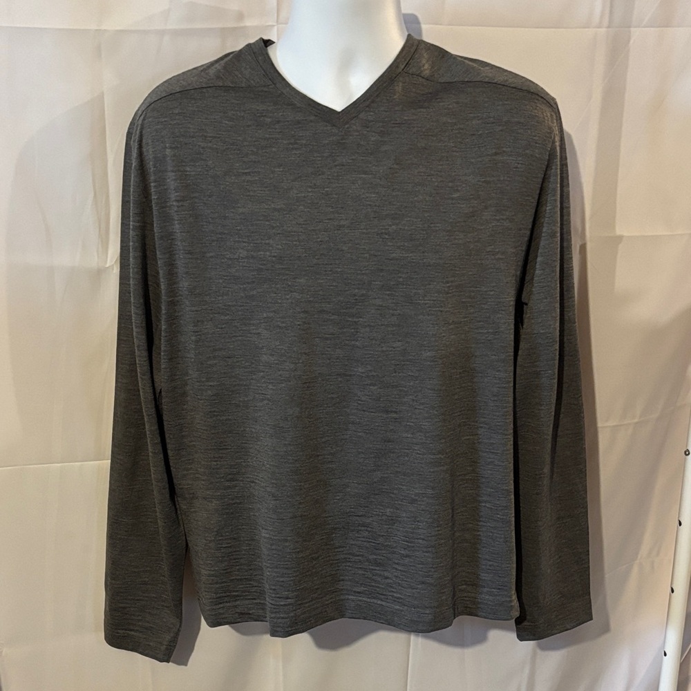 Louis Vuitton Charcoal Long Sleeve Top
